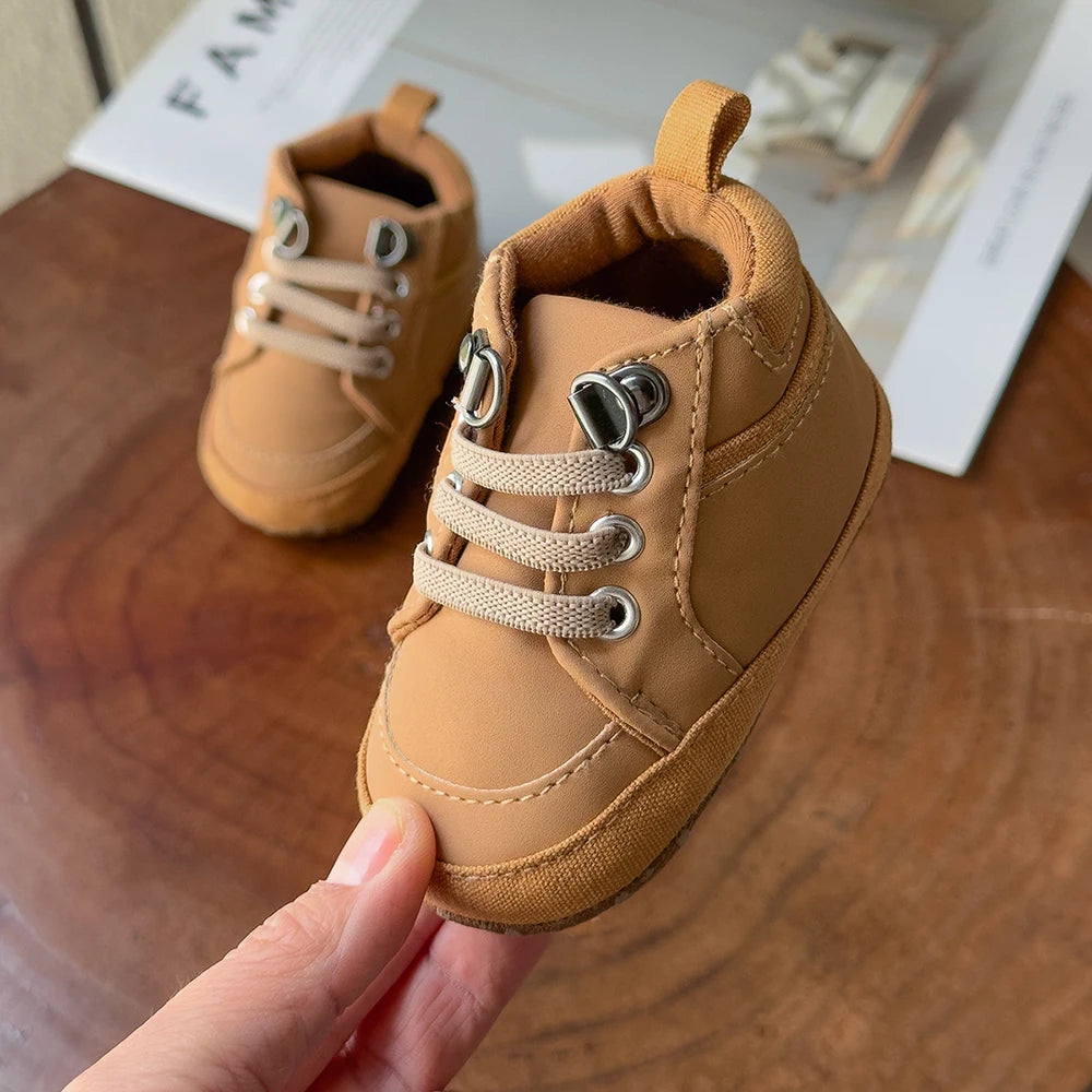 Baby Canvas Sneakers Classic Casual Baby Boy Girl Shoes Anti-slip Soft First Walkers Infant Baby Unisex Shoes