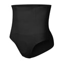 Miss Moly Men's High Waist Shapewear Short Double Layer Tummy Control Slimming Brief Non-slip Breathable 3D Pouch Butt Lifter