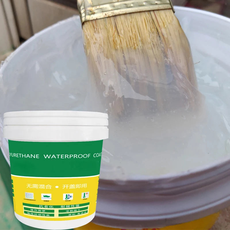 300g Transparent Waterproof Adhesive Glue High Temperature Resistance Anti-Leakage Agent Suitable for Indoors Outdoors Repair