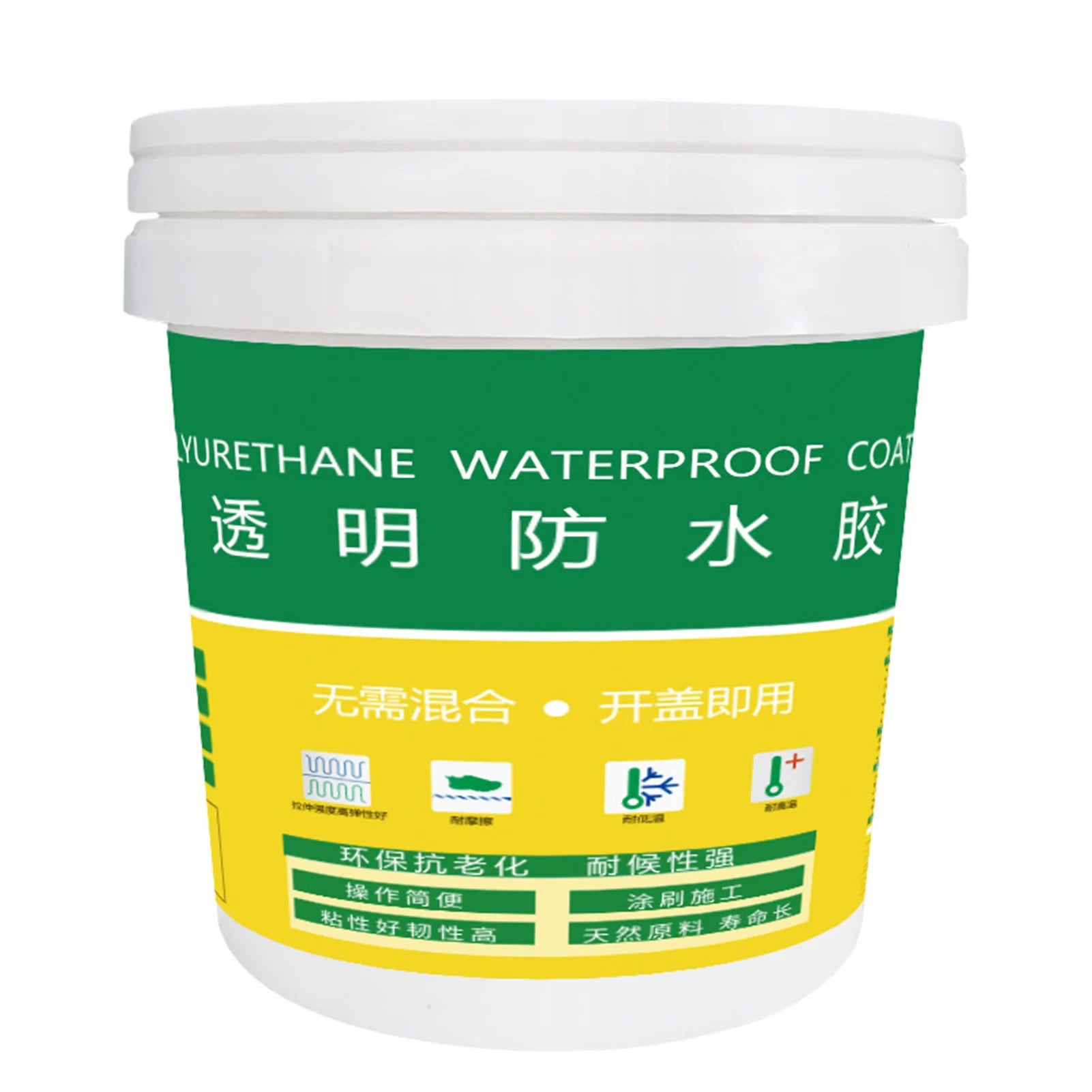 300g Transparent Waterproof Adhesive Glue High Temperature Resistance Anti-Leakage Agent Suitable for Indoors Outdoors Repair