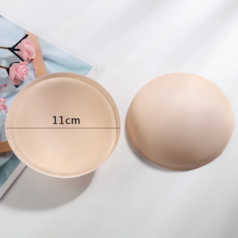 2/4Pcs Push Up Bra Pads Inserts Women Underwear Small Breast Lift Breathable Sponge Padded Bra Pad Lining Swimsuit Bra Insert