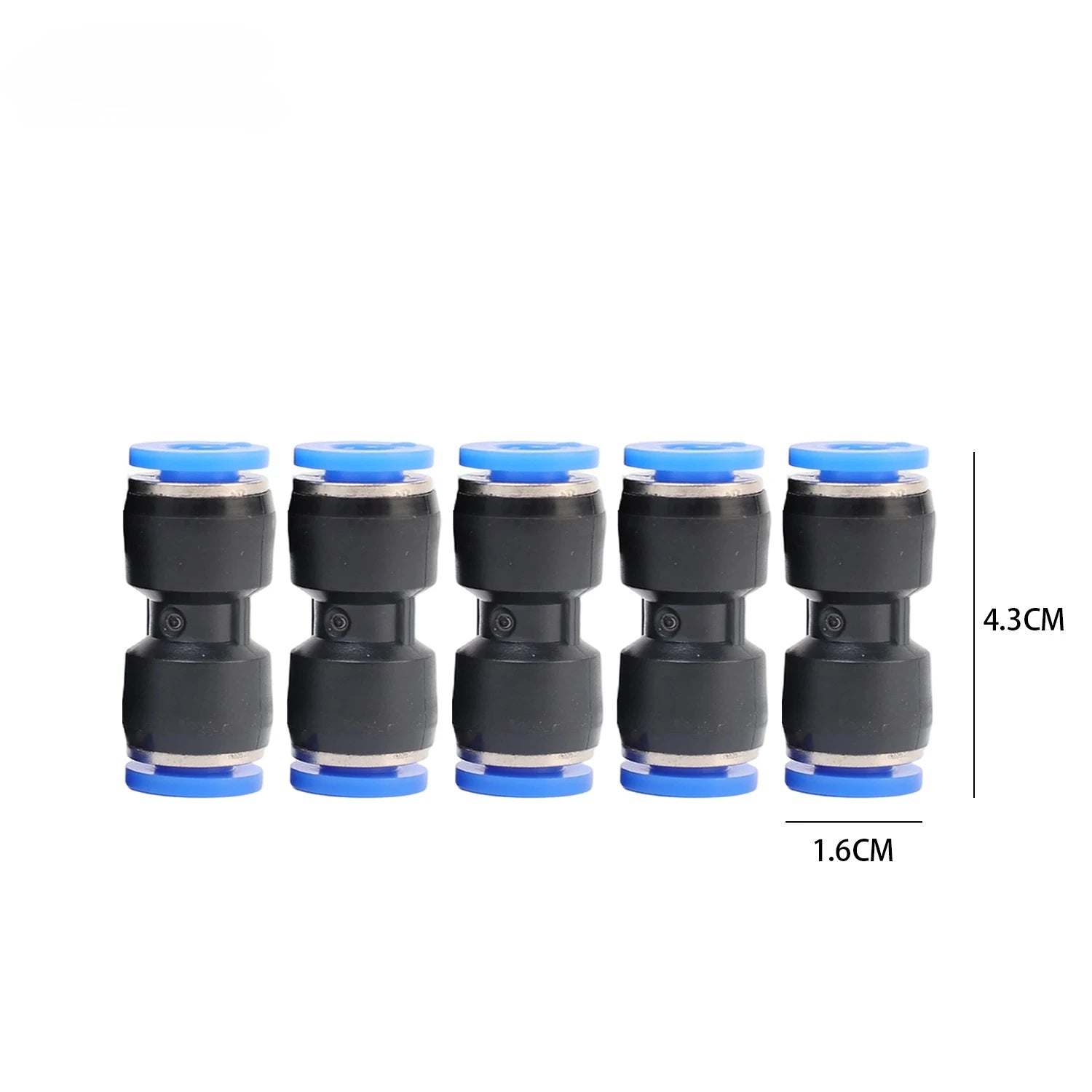5/50pcs Pneumatic Fittings Plastic Connector 4mm 6mm 8mm 10mm 12mm for Air Line Water Hose Tube Push-in Straight Quick Connector