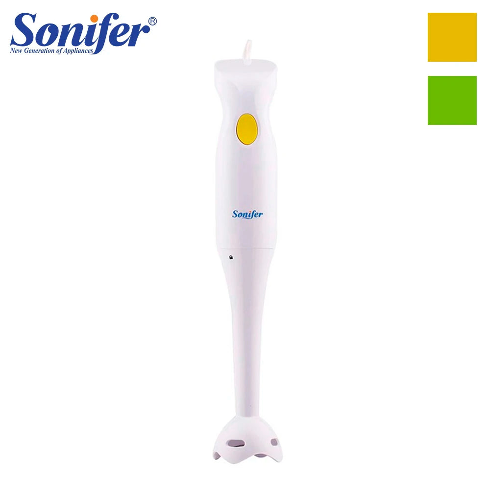 Immersion Hand Stick Blender Mixer with Chopper Smoothie Cup Ice Blades Kitchen Juicer Vegetable Fruit Food Processor Sonifer