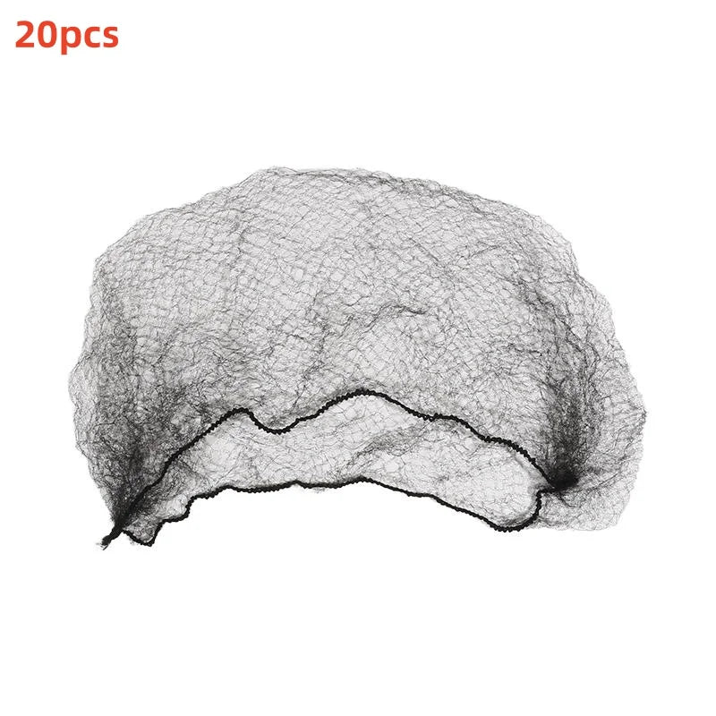 10/20/30/50Pcs Durable Nylon Hair Net For Bun Hair Hair style Tool Black Brown Hair Net For Wigs Mesh Hair Styling Hairnets