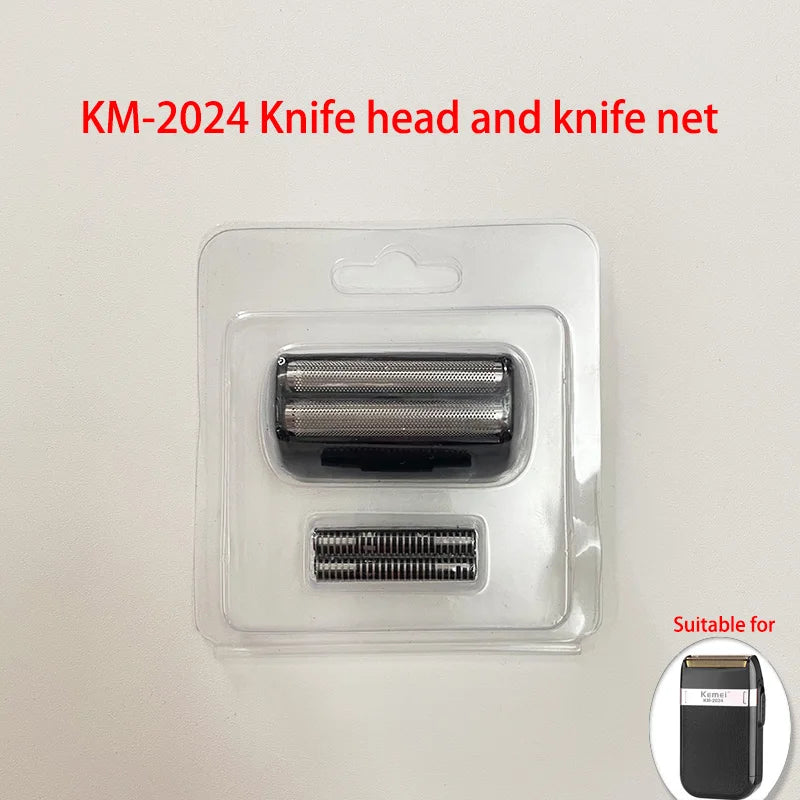 Kemei Original Replacement Blades For KM-TX1/2024/3209/3382 Shaver Knife Head And Knife Net Mesh Shaving Accessories