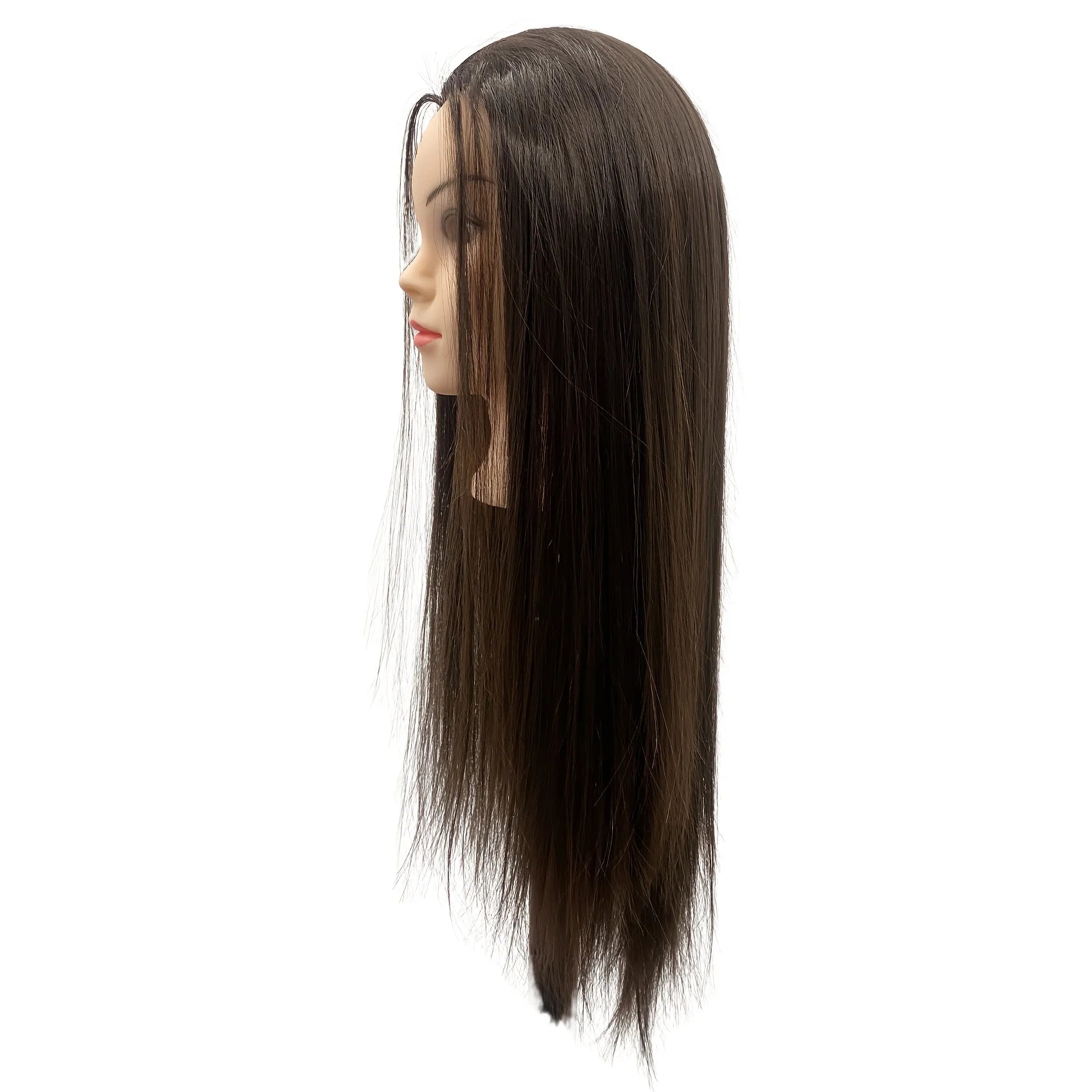 26Inch Long Hair Styling Cosmetology Mannequin Head  Hair Mannequin Head Practice Kit for Braiding Training and Practice
