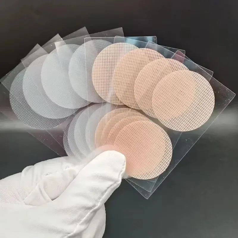 Men Anti-dropping Nipple Cover Women Waterproof Traceless Chest Stickers Man Running Breathable Prevent Bump Thin Breast Patch