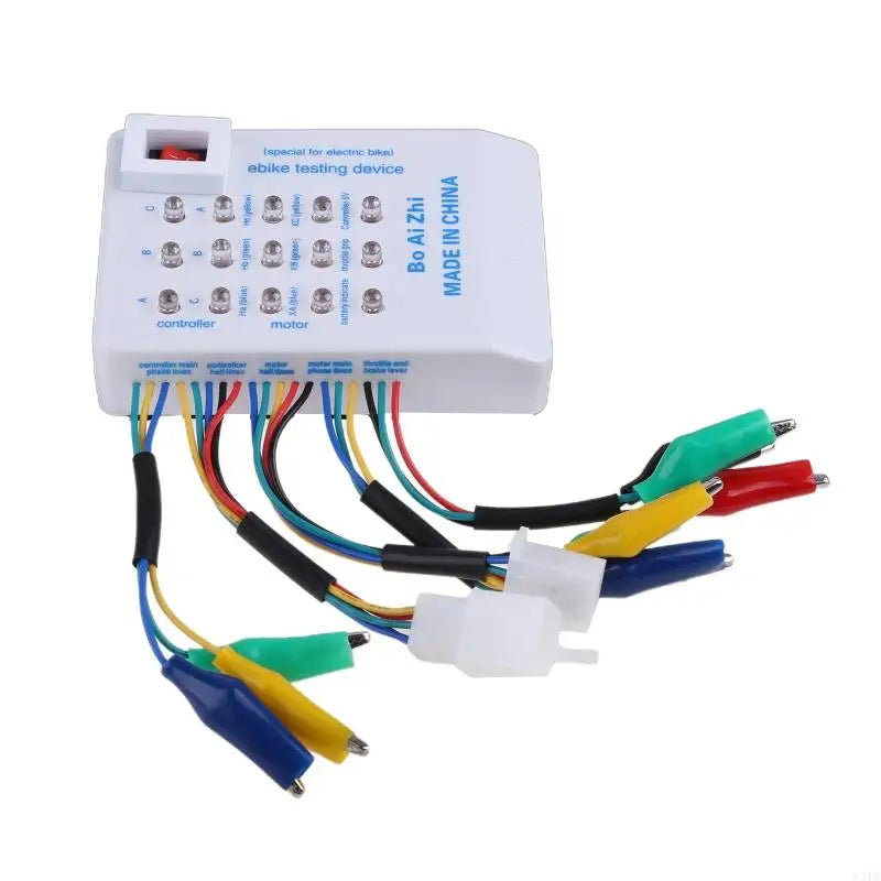 C1FE E-Bike Tester E-bike Scooter Brushless Car Motor Controller Tester Quick Battery Powered Spared Device Controller