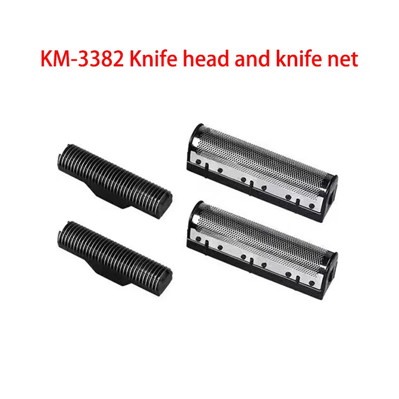 Kemei Original Replacement Blades For KM-TX1/2024/3209/3382 Shaver Knife Head And Knife Net Mesh Shaving Accessories