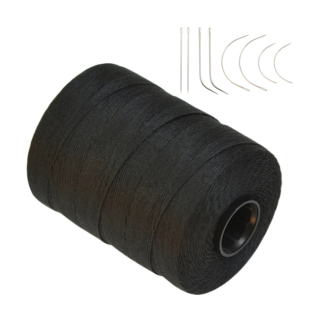 Sewing Thread with 8 pcs Needles for Wig Making 437 Yards Sewing Threads for Hand DIY Craft and Home