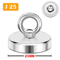 Powerful Magnet Neodymium Magnets Fishing Heavy Duty Imanes Magnet with Countersunk Hole Eyebolt for Salvage Magnetic Fishing