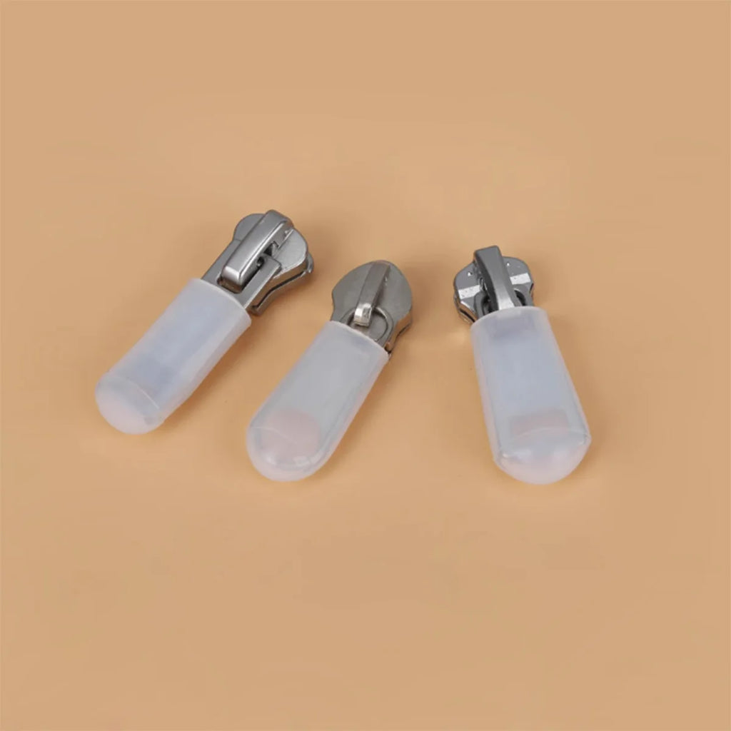 Zipper Head Silicone Protective Cover Washing Machine Scratch Resistant Noise Reducing High-Temperature Resistant Silicone Cap