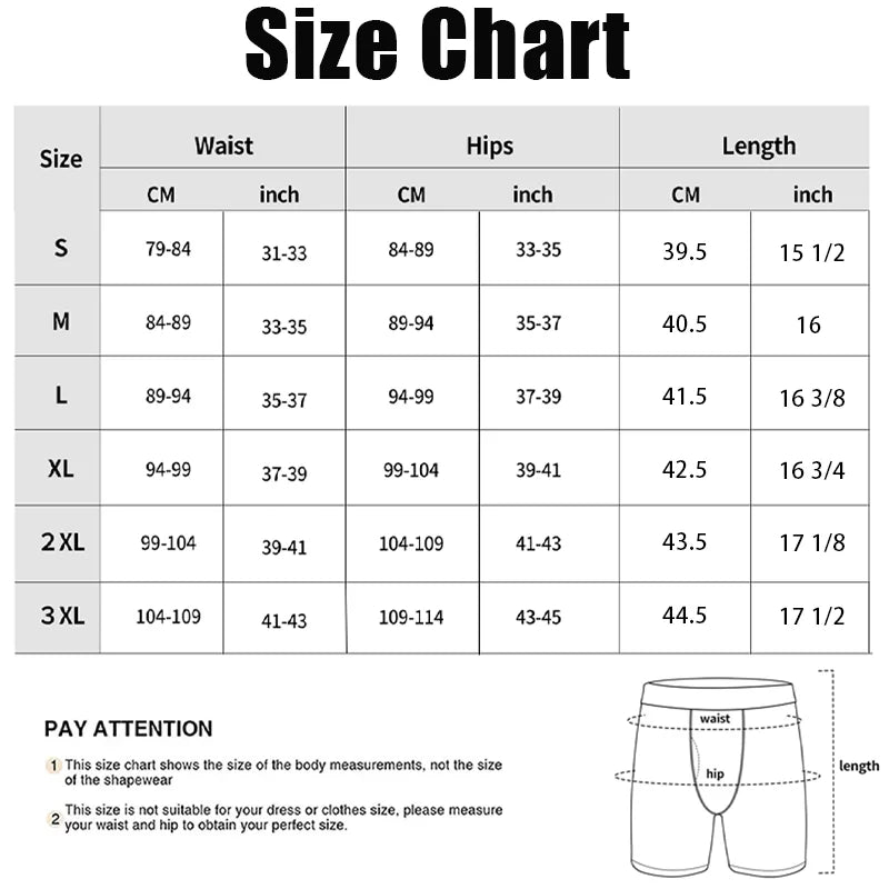 Miss Moly Men's High Waist Shapewear Short Double Layer Tummy Control Slimming Brief Non-slip Breathable 3D Pouch Butt Lifter