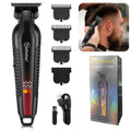 Hatteker Gradient Hair Clipper Professional Hair Salon LCD Digital Display Edge Trimming Rechargeable Taper Men's Home Haircut