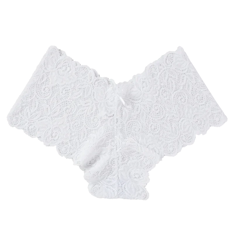 New Sexy Floral Lace Panties Women Sexy Hollow Out Briefs Low Waist Underwear Soft Comfortable Solid Breathable Lingerie Panties