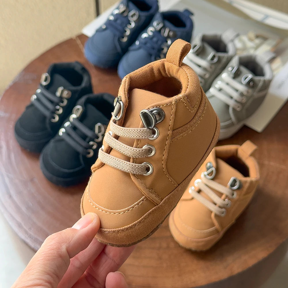 Baby Canvas Sneakers Classic Casual Baby Boy Girl Shoes Anti-slip Soft First Walkers Infant Baby Unisex Shoes