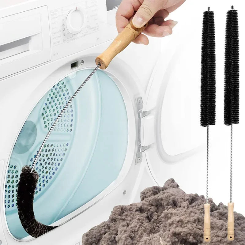 1PCS Drying Machine Cleaning Brush Clothes Dryer Lint Brush Vent Trap Cleaner Brush 700mm Long Flexible Coil Soft Brush