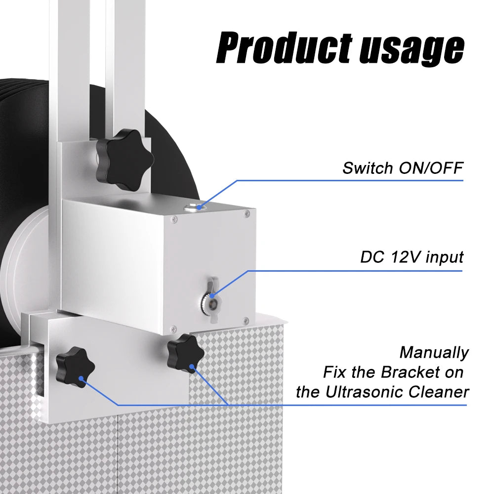 Ultrasonic Vinyl Record Cleaner Machine Cleaning 7-12 Inch 8 Records 220 v 6L Ultrasonic Cleaner Vinyl Record Ultrasound Washer
