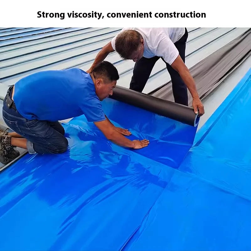 PE Polymers Waterproof Heat Insulation Tape Wall Roof Leakproof Repair Tool Roof Color Steel Tile Leak Repair Tape