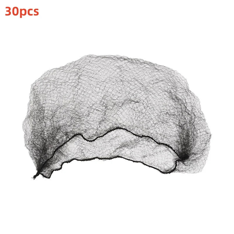10/20/30/50Pcs Durable Nylon Hair Net For Bun Hair Hair style Tool Black Brown Hair Net For Wigs Mesh Hair Styling Hairnets
