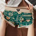 [Bloom the love] Brand Ethnic Style Boxer Men Underwear Hot Cotton Boxershort Mens Boxers Man Cuecas Masculina Size M-3XL H8057