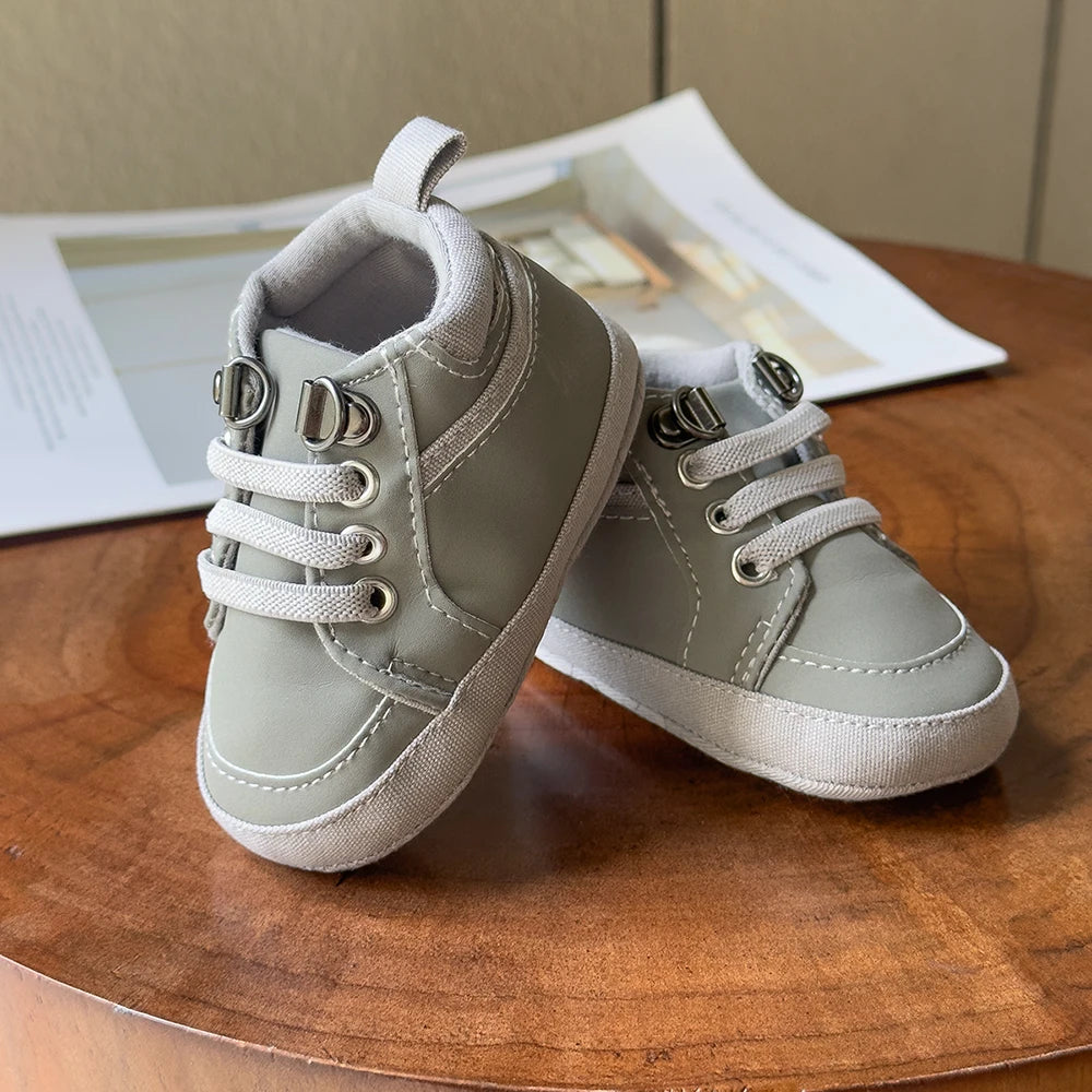 Baby Canvas Sneakers Classic Casual Baby Boy Girl Shoes Anti-slip Soft First Walkers Infant Baby Unisex Shoes
