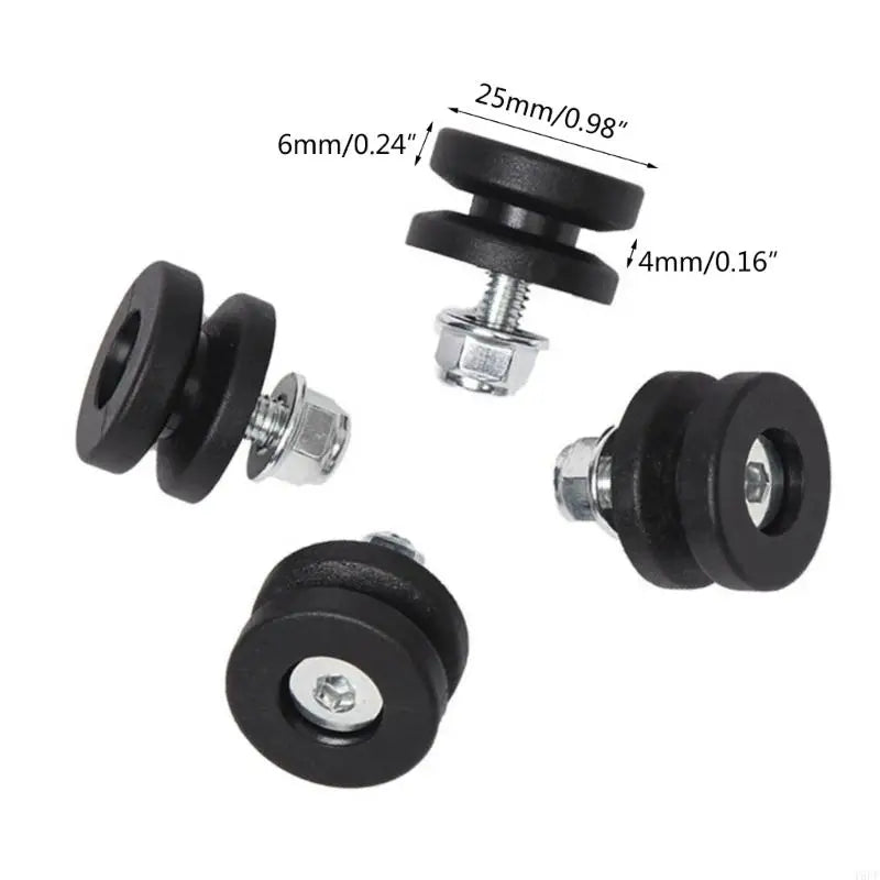 T5UF High-strength Plastics Cushion Bushing Pad Motorcycles Parts for Luggage Case